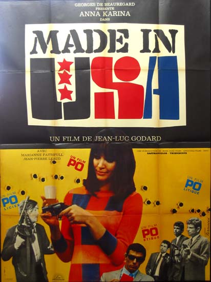 Made In USA French Grande movie poster
