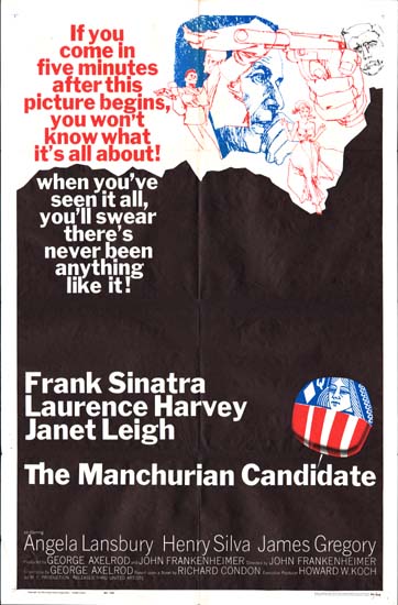 Manchurian Candidate, The US One Sheet movie poster