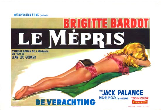 Mepris, Le Belgian movie poster