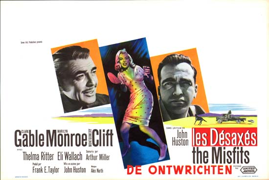 Misfits, The Belgian movie poster