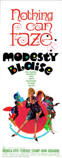 Modesty Blaise Film Poster