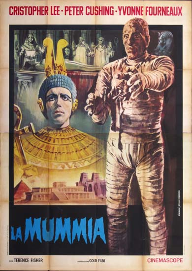 Mummy, The Italian Quattro Fogli movie poster