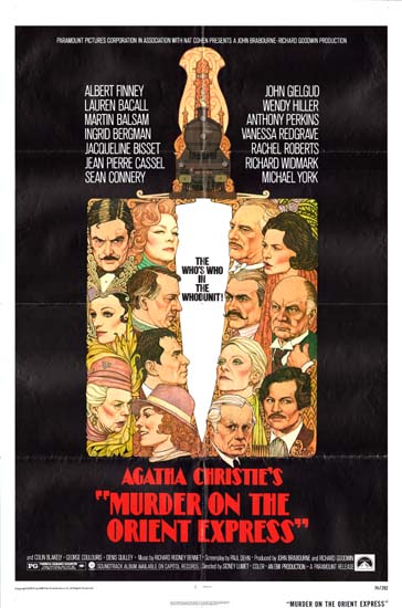 Murder on the Orient Express US One Sheet movie poster