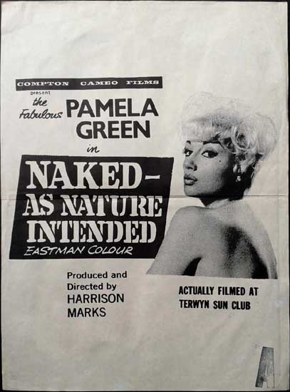 Naked As Nature Intended New Zealand Daybill movie poster