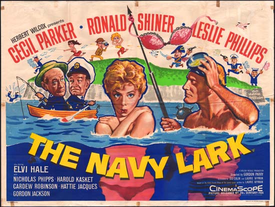 Navy Lark, The UK Quad movie poster