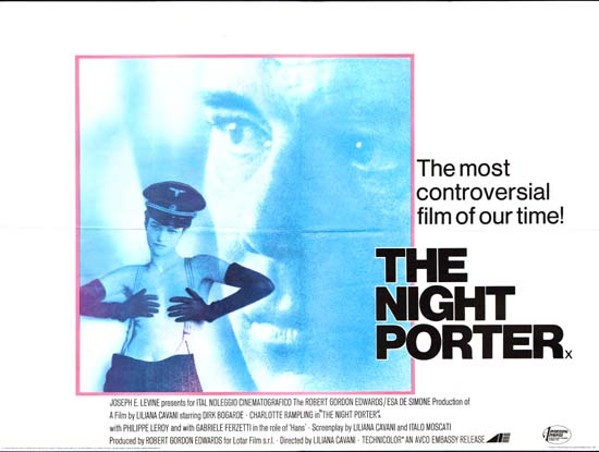 Night Porter, The UK Quad movie poster