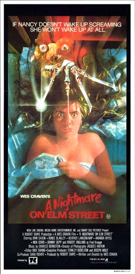 Nightmare on Elm Street, A Australian Daybill movie poster