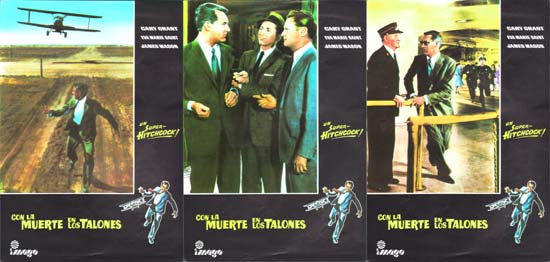 Image 3 of North By Northwest Spanish Lobby Set of 10 cards