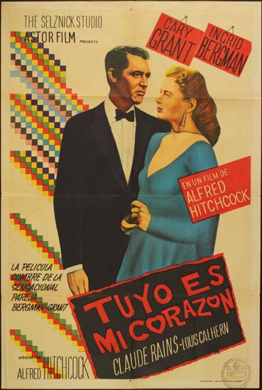 Notorious Argentinian One Sheet movie poster
