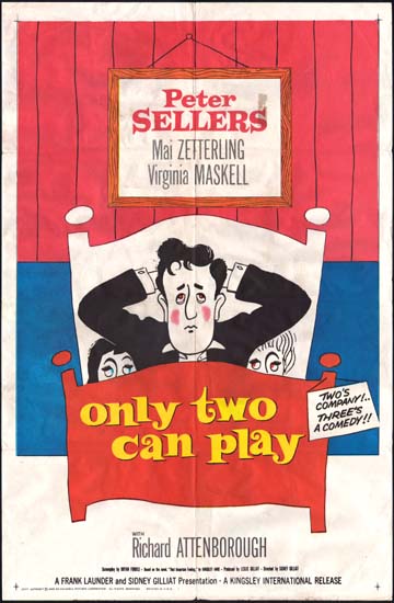 Only Two Can Play US One Sheet movie poster