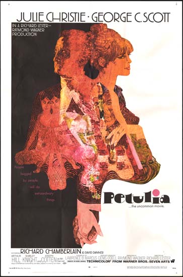 Petulia US One Sheet movie poster