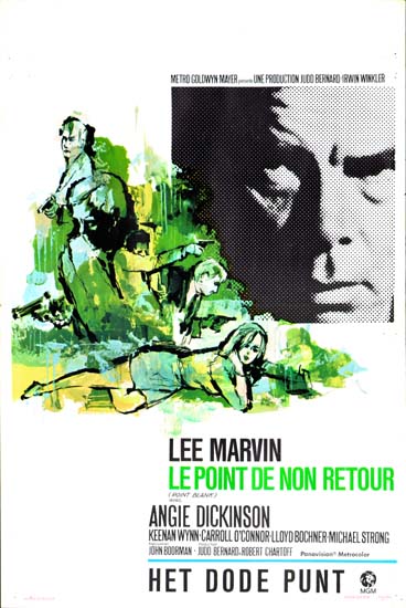 Point Blank Belgian movie poster