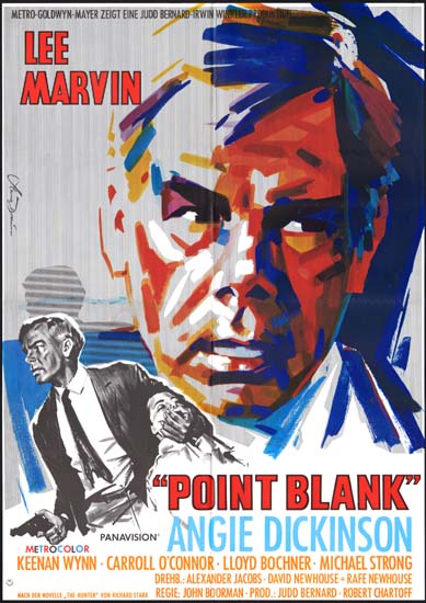 Point Blank German A1 movie poster