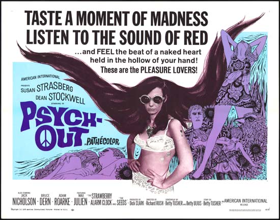 PsychOut US Half Sheet movie poster