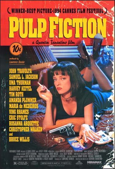 Pulp Fiction US One Sheet movie poster