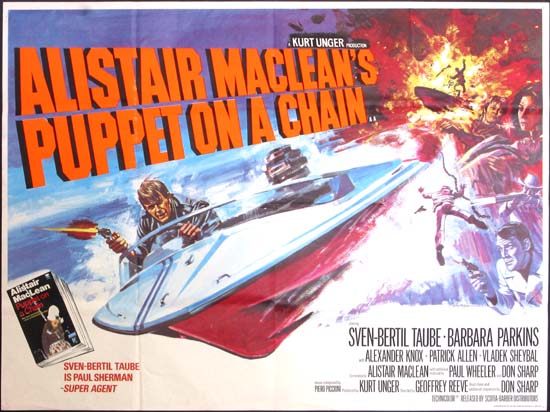 Puppet on a Chain UK Quad movie poster
