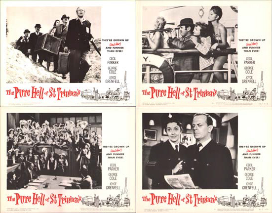 Pure Hell of St Trinians, The US Lobby Card Set of 8