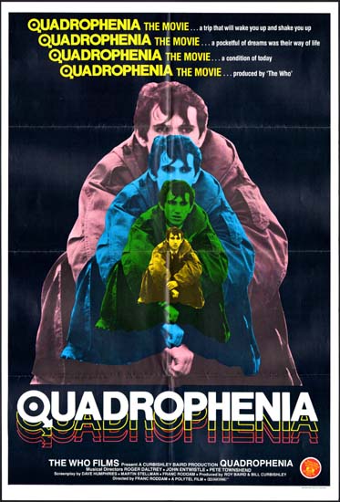 Quadrophenia UK One Sheet movie poster