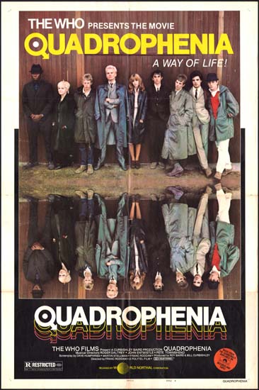 Quadrophenia US One Sheet style B movie poster