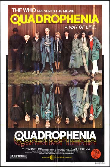 Quadrophenia US One Sheet style B movie poster