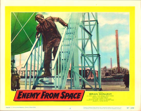 Quatermass II Enemy from Space US Lobby Card number 5