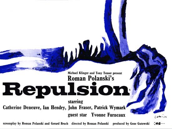 Repulsion UK Quad movie poster