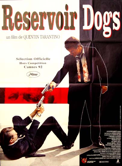 Reservoir Dogs French Grande movie poster