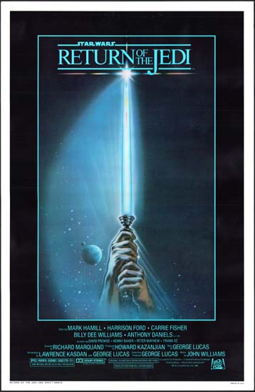Return of the Jedi US One Sheet movie poster