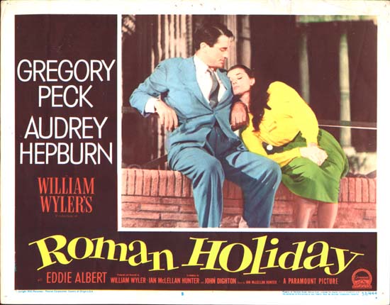 Roman Holiday US Lobby Card number 8