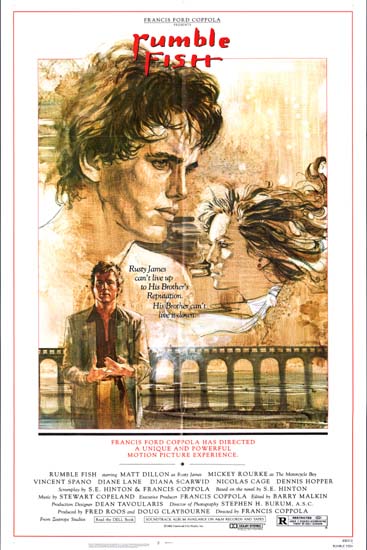 Rumble Fish US One Sheet movie poster