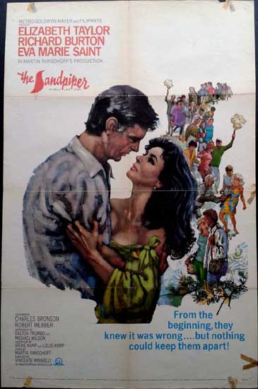 Sandpiper, The US One Sheet movie poster