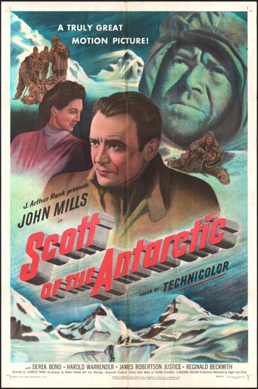 Scott of the Antarctic US One Sheet movie poster