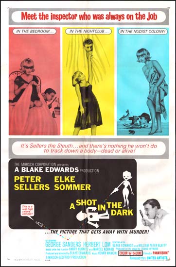Shot in the Dark, A US One Sheet movie poster