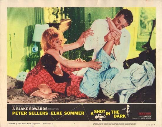 Shot in the Dark, A US Lobby Card number 1