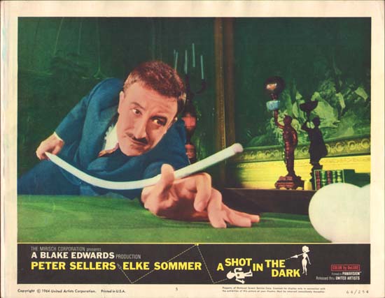 Shot in the Dark, A US Lobby Card number 5