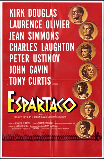 Spartacus US One Sheet spanish language movie poster