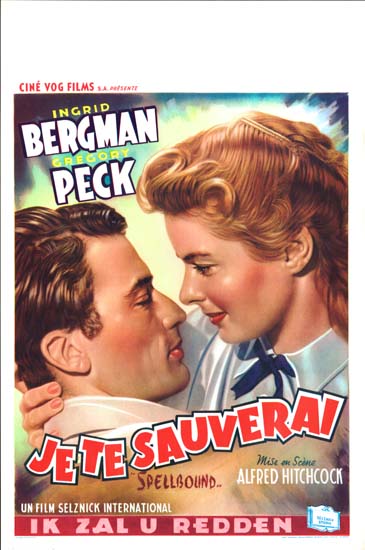 Spellbound Belgian movie poster