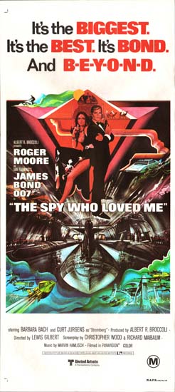 Spy Who Loved Me, The Australian Daybill movie poster