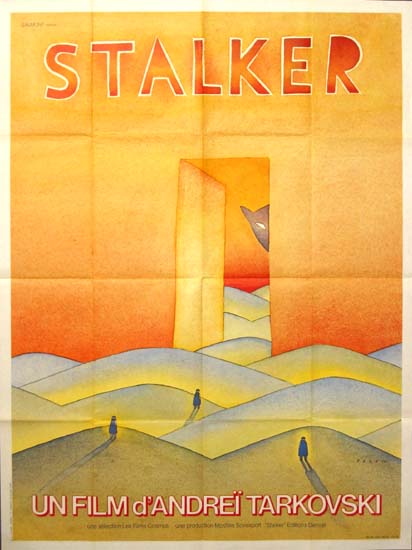 Stalker French Grande movie poster