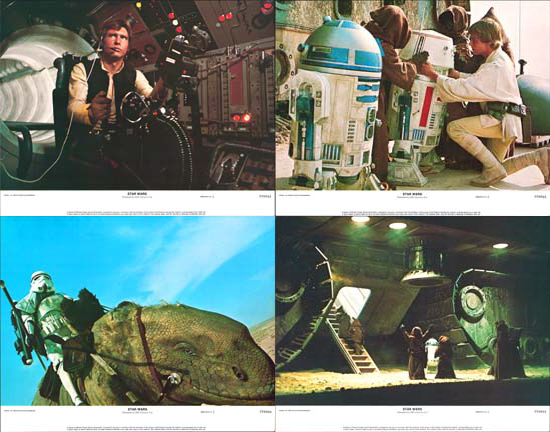 Image 2 of Star Wars US Lobby Card Set of 8