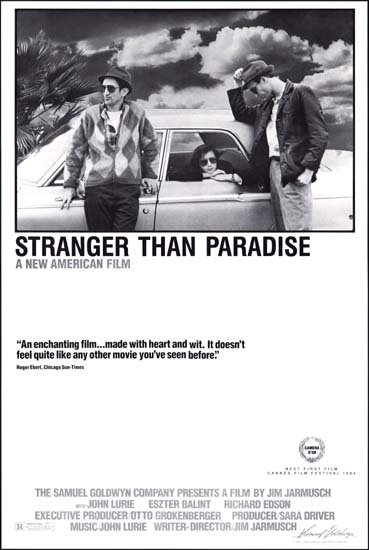 Stranger Than Paradise US One Sheet movie poster
