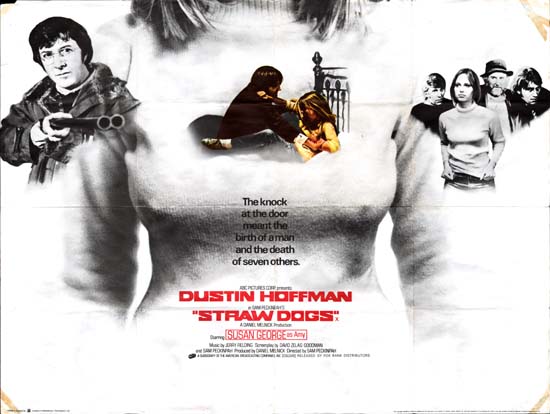 Straw Dogs UK Quad movie poster
