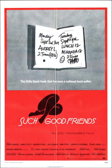 Such Good Friends US One Sheet movie poster