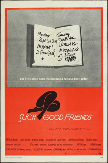 Such Good Friends US One Sheet movie poster