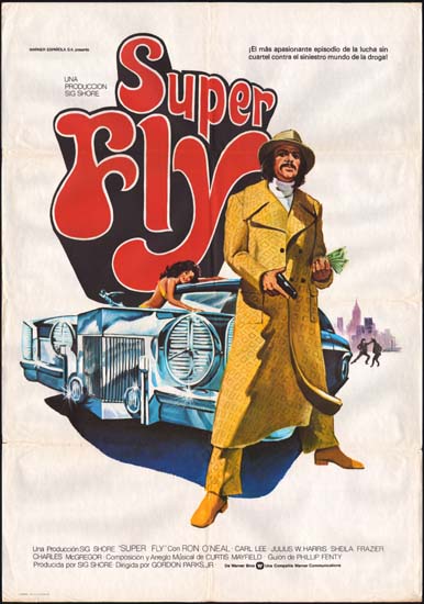 Super Fly Spanish One Sheet movie poster