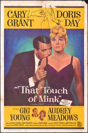 That Touch of Mink US One Sheet movie poster