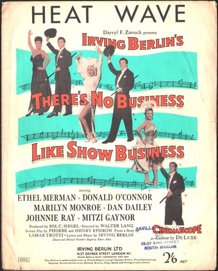 Theres No Business Like Show Business UK Sheet Music