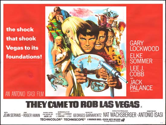 They Came to Rob Las Vegas [ Las Vegas 500 millones ] UK Quad movie poster
