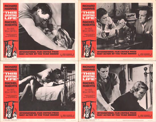 This Sporting Life US Lobby Card Set of 8
