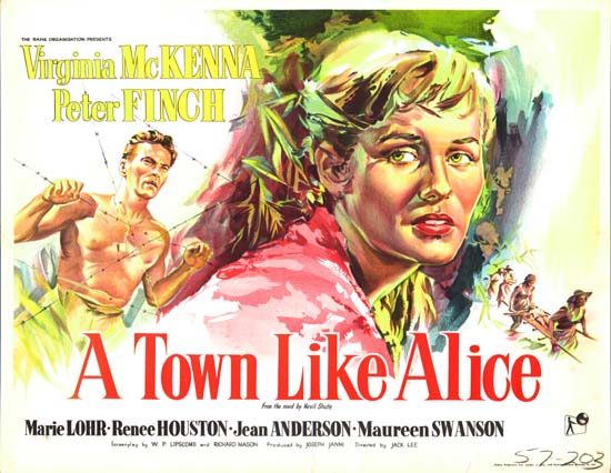 Town Like Alice, A UK Half Sheet movie poster